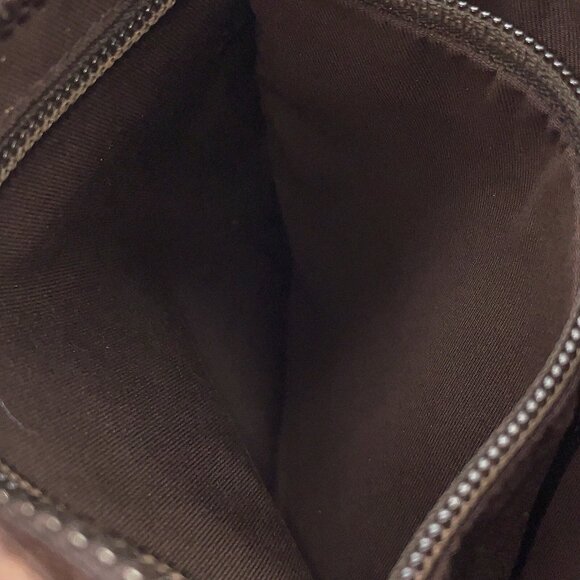 Authentic Gucci Monogram Flat Canvas/Leather Crossbody Messenger Bag - Picture 11 of 17